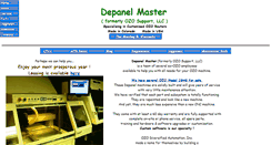 Desktop Screenshot of depanelmaster.com